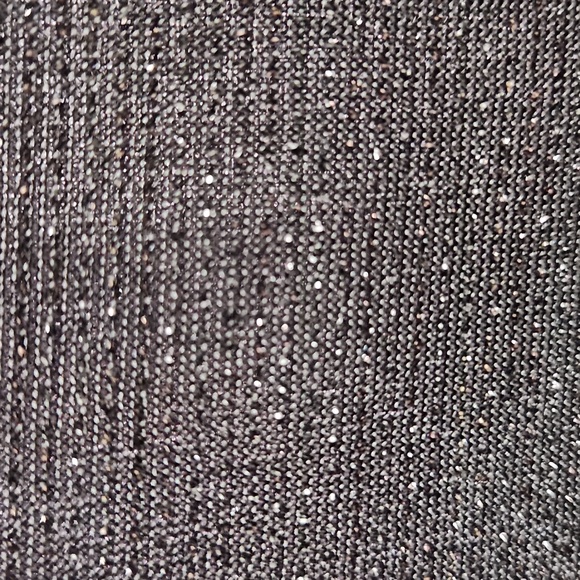 Banana Republic women's blouse gray and silver sparkles size Large - Picture 3 of 4